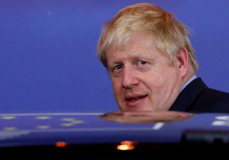Premi&ecirc; Boris Johnson deixa Conselho Europeu em Bruxelas 18/10/2019 REUTERS/Francois Lenoir