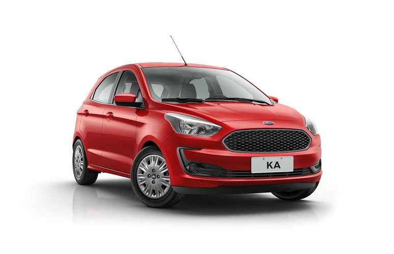 Ford Ka SE: versão intermediária custa R$ 49.210 e tem o melhor custo benefício.