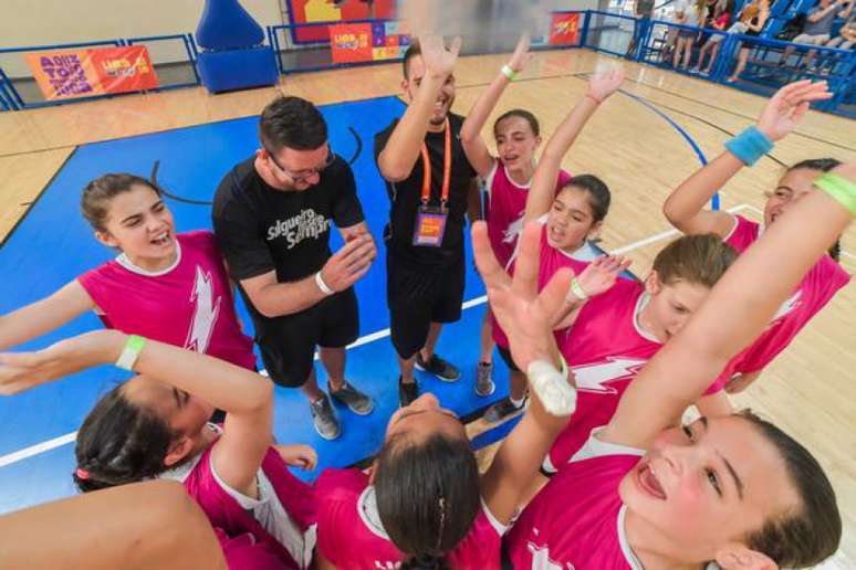Liga Nescau promove interação e inclusão entre jovens nas disputas esportivas (Foto:Ale Carvalho / Fotojump)