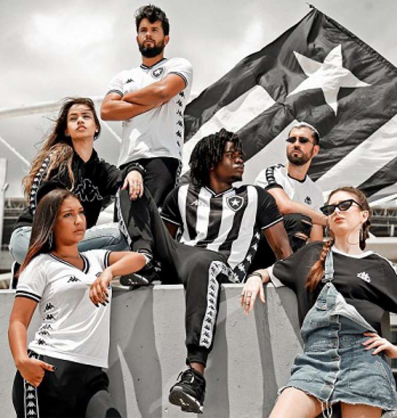Novos uniformes do Botafogo foram divulgados (Reprodução / Twitter)
