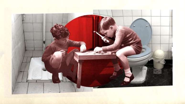 Sentar em vez de se agachar pode tornar o tempo no banheiro mais longo – o que os americanos transformaram em uma forma de lazer