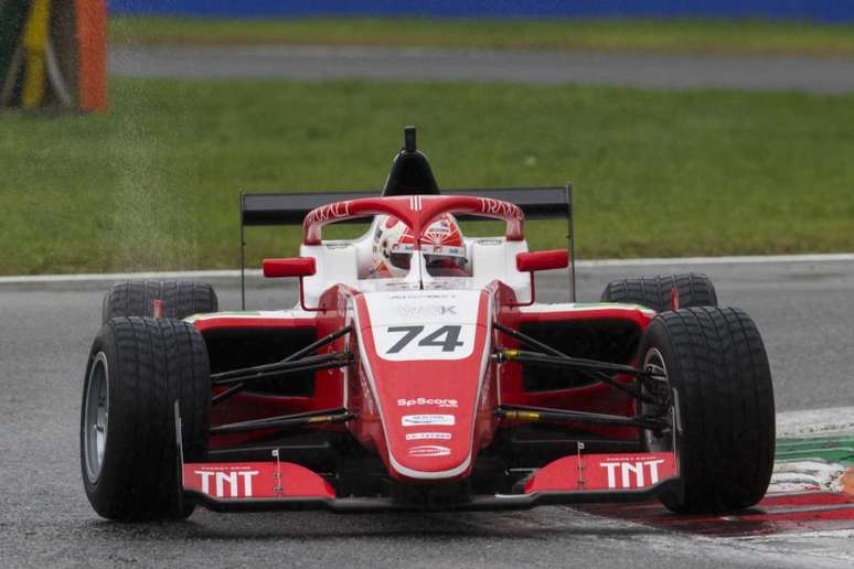 Enzo Fittipaldi durante prova da F-3 em Monza: ele assegurou o vice-campeonato (Divulgação/Prema Poweteam/ RF1)