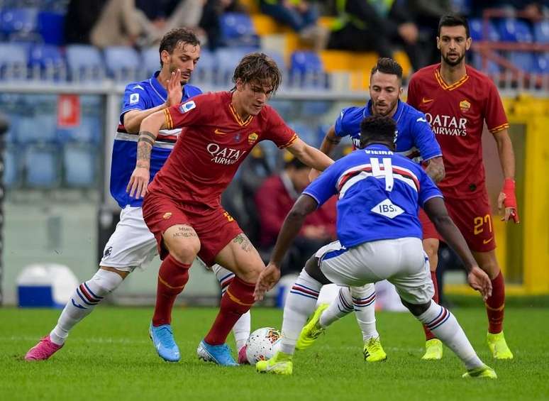 Roma fica no empate com a Sampdoria (Foto: Divulgação/Roma)