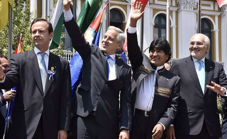 Evo Morales convoc&oacute; a Carlos Mesa para que fuera el vocero de la demanda mar&iacute;tima de Bolivia ante Chile.