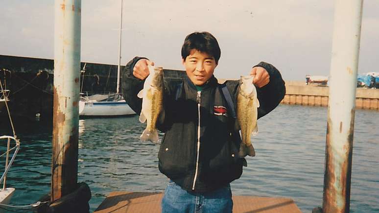 Yoshihiro Hattori, em foto de 1989, era descrito como um jovem animado, extrovertido e popular