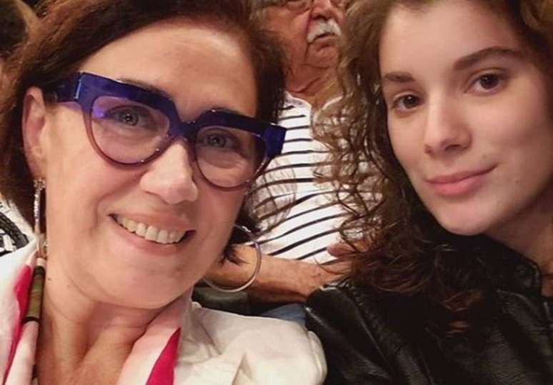 A atriz Lilia Cabral e a filha Giulia Bertolli, que atua em 'Malhação - Toda Forma de Amar'.