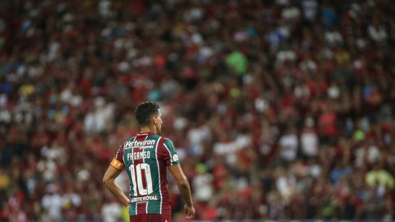 Ganso foi novamente vaiado pela torcida do Fluminense (Foto: Lucas Merçon/Fluminense)