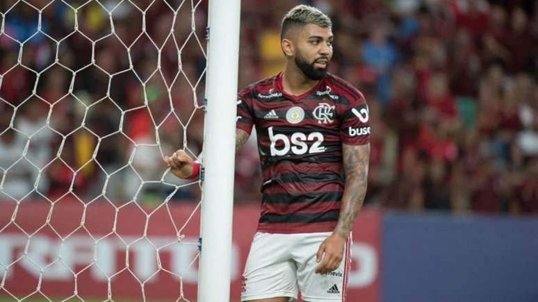 Gabigol cutucou imprensa em resposta na zona mista (Alexandre Vidal/ Flamengo)