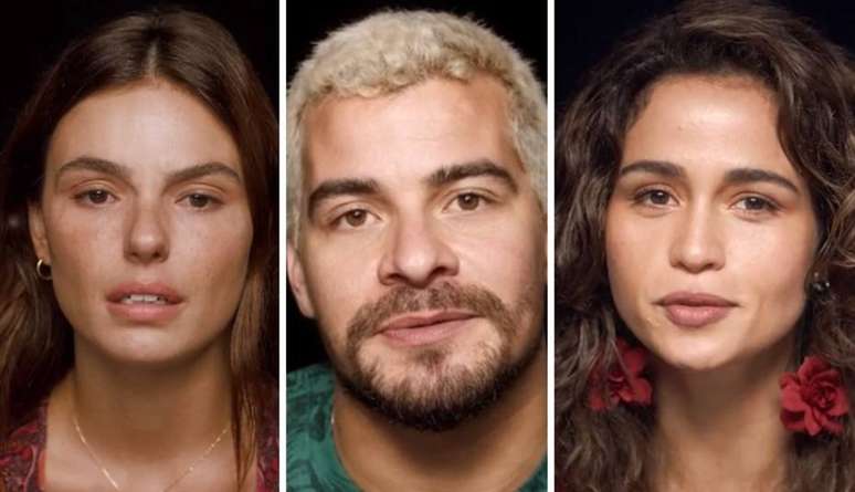 Isis Valverde, Thiago Martins e Nanda Costa em teaser de 'Amor de Mãe', próxima novela das 9 da Globo