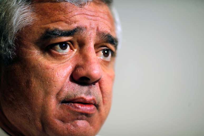 Senador Major Olimpio, líder do PSL no Senado, em entrevista à Reuters
09/10/2019
REUTERS/Adriano Machado