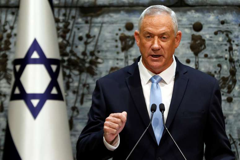 Benny Gantz participa de evento em Jerusal&eacute;m 23/10/2019 REUTERS/Ronen Zvulun
