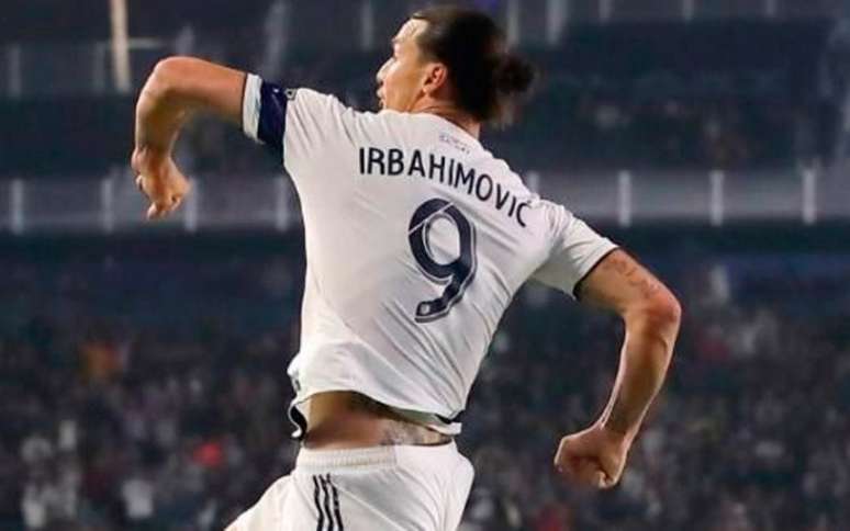 Ibrahimovic é um dos destaques do LA Galaxy (Foto: Reprodução)