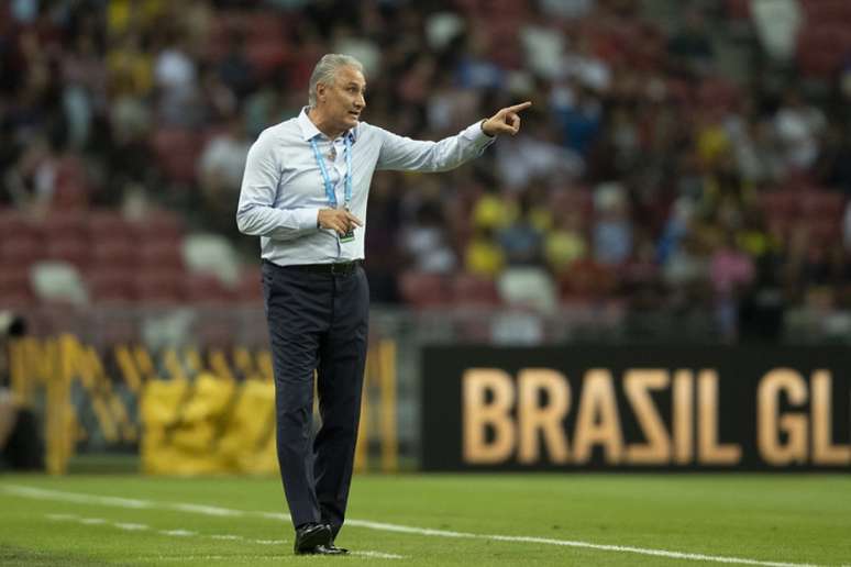 Tite busca primeira vitória com a Seleção após a Copa América (Foto: Lucas Figueiredo/CBF)