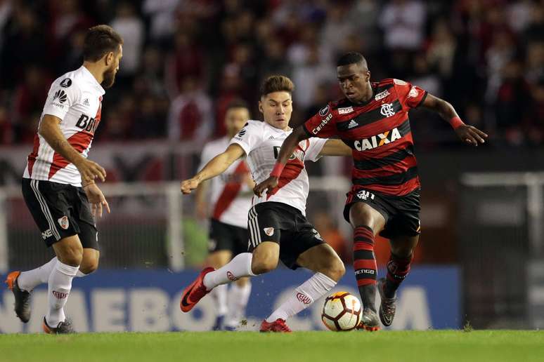 Duelo River x Flamengo pela Libertadores de 2018