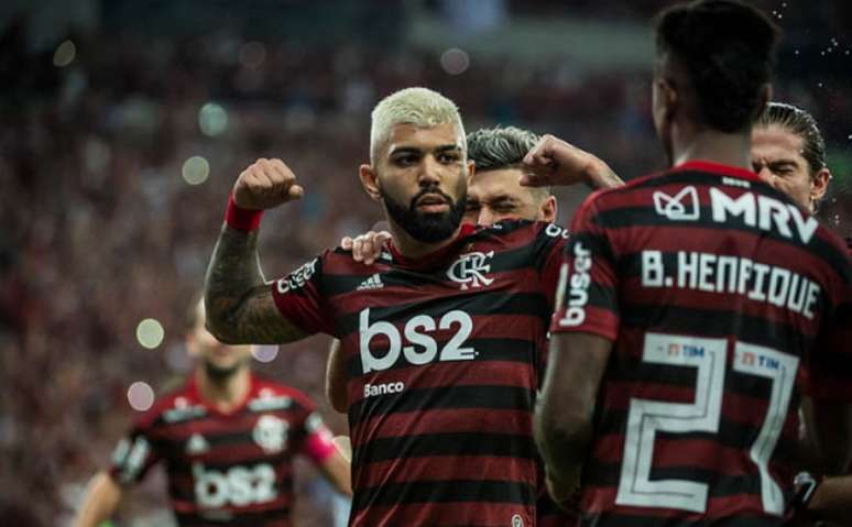 Flamengo briga pelo Brasileiro e pela Libertadores (Foto: Alexandre Vidal / Flamengo)