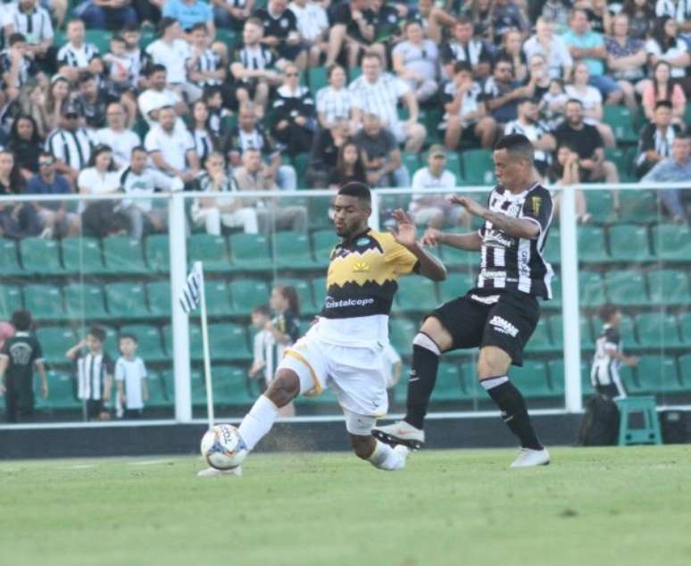Criciúma e Figueirense empataram no Orlando Scarpelli (Foto: Reprodução)