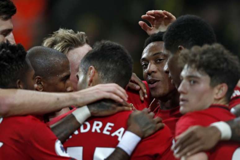 United conquistou importante vitória (Foto: Adrian Dennis / AFP)