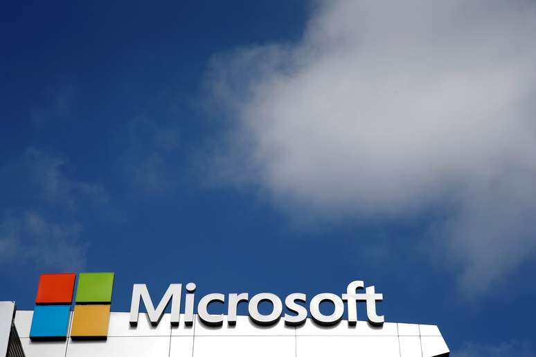 Logo da Microsoft fotografado em Los Angeles, EUA 
14/06/2016
REUTERS/Lucy Nicholson