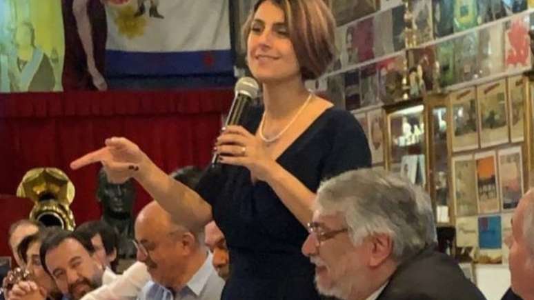 Manuela d'Ávila (PCdoB) também foi à Argentina para a eleição