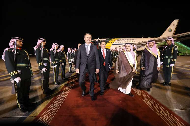 Presidente Jair Bolsonaro visita a Arábia Saudita