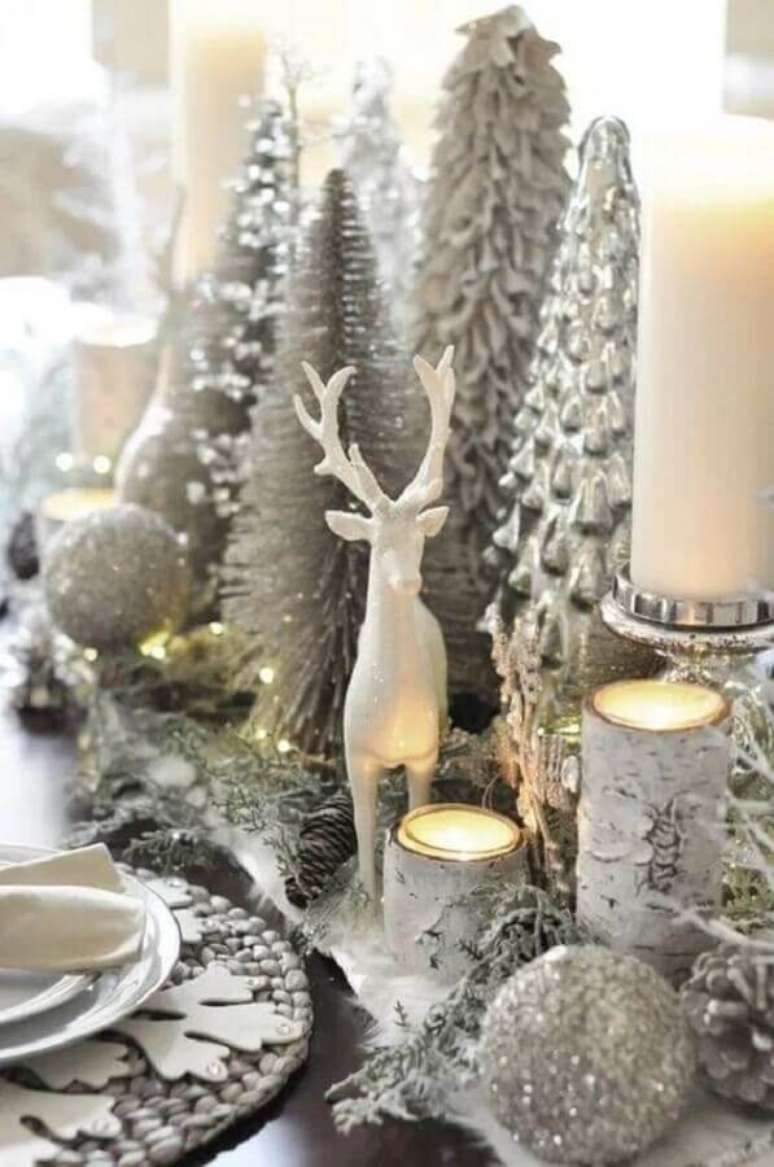 46. Enfeites de Natal são ótimos para a decoração de festa de réveillon – Foto: Tanya’s Design