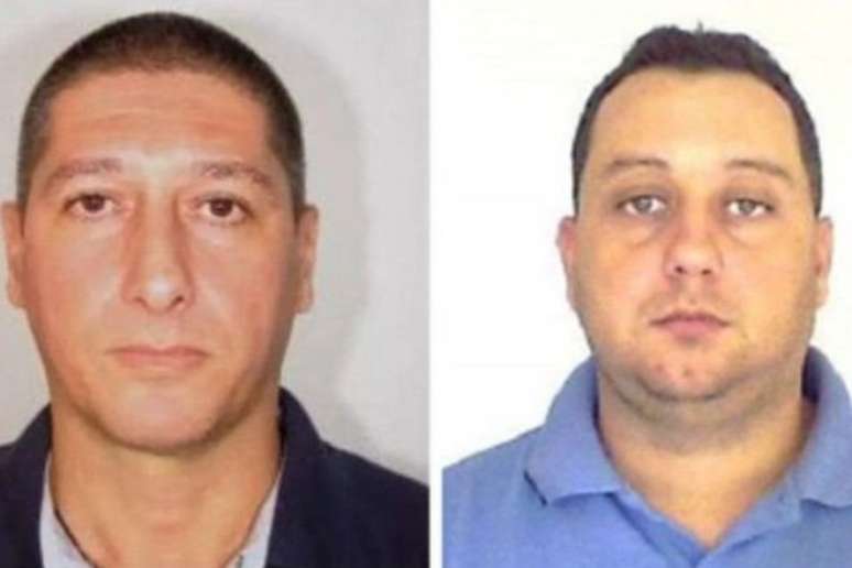 Os ex-PMs Ronnie Lessa (à esq.) e Élcio Vieira de Queiroz foram denunciados como executores do crime contra Marielle e Anderson
