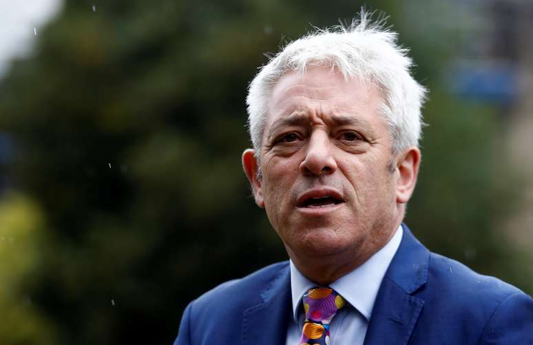 Presidente da C&acirc;mara dos Comuns do Reino Unido, John Bercow
24/09/2019
REUTERS/Henry Nicholls