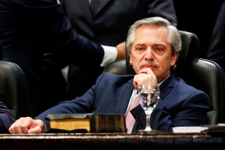 Presidente eleito argentino, Alberto Fern&aacute;ndez 
29/10/2019
REUTERS/Agustin Marcarian