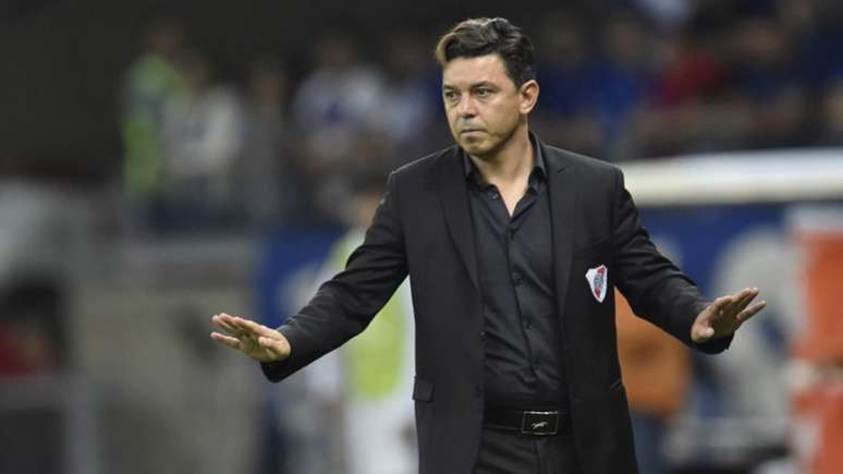 Marcelo Gallardo faz ótimo trabalho à frente do River Plate (AFP)