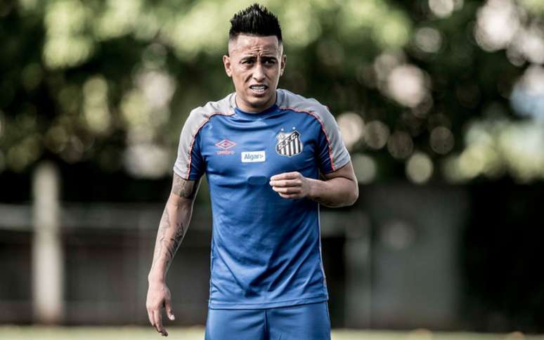 Cueva não jogará mais pelo Santos neste ano (Foto:  Ivan Storti/Santos)