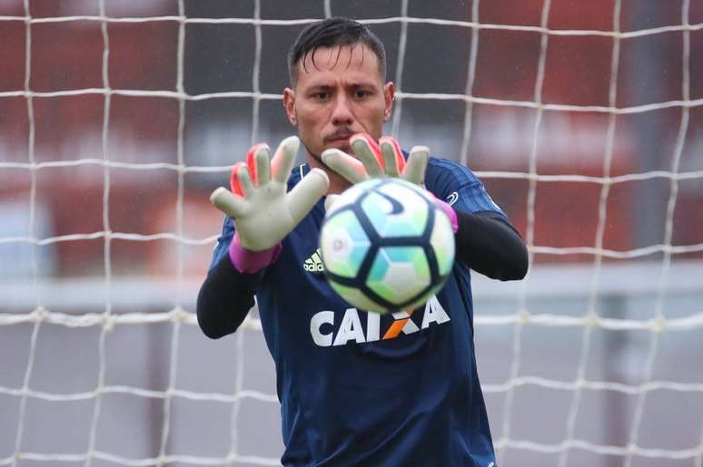 Goleiro não foi relacionado para a partida (Foto: Gilvan de Souza/Flamengo)