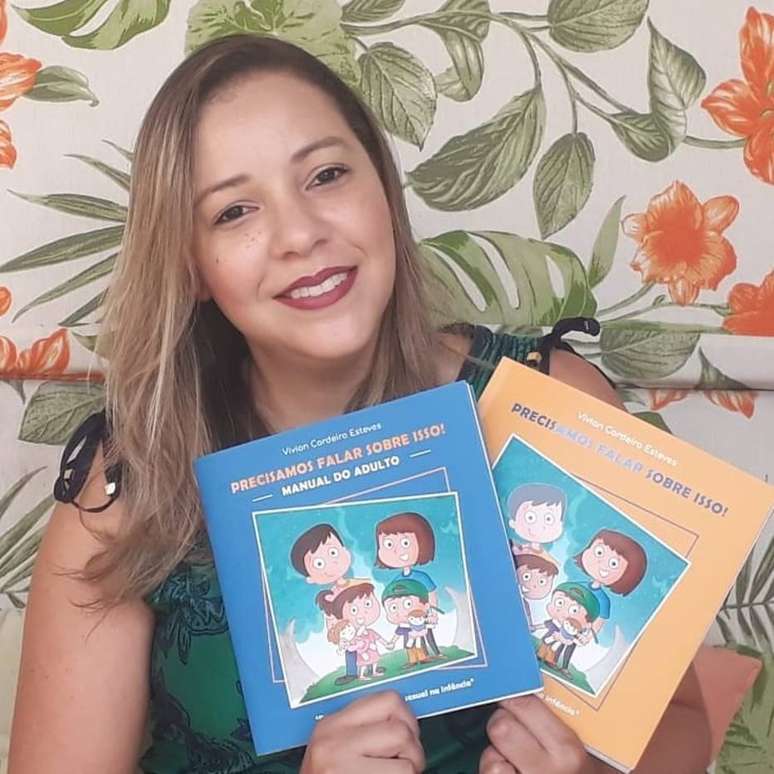 A psicóloga Vivian Cordeiro Esteves, autora de dois livros sobre prevenção da violência sexual na infância.