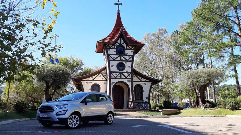 O EcoSport Titanium rodou mais de 500 km por estradas gaúchas.