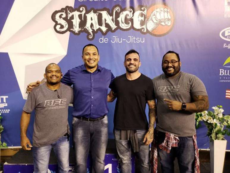 Da esquerda para a direita: Marcos Cunha, Rui Godinho, Ricardo Tirloni e Cristiano Dick (Foto: Divulgação)