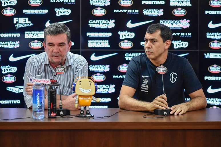 O Corinthians pode ter um custo superior a R$ 10 milhões com Fábio Carille em menos de um ano, se optar pela demissão do técnico (Foto: Fernando Dantas/Gazeta Press)