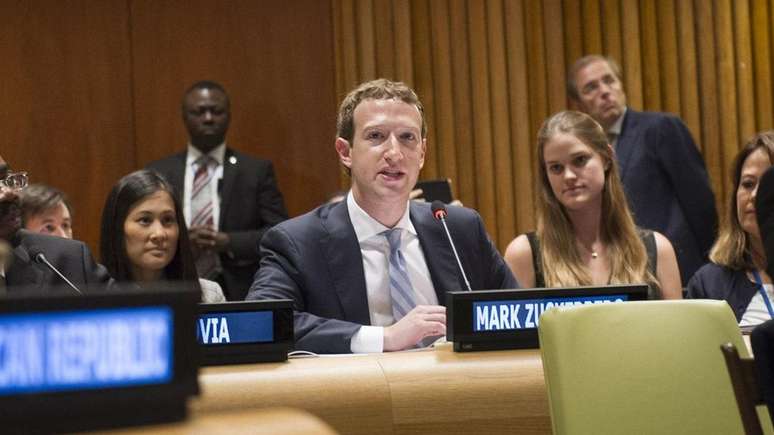 O fundador do Facebook, Mark Zuckerberg, afirmou na ONU que a internet 'pertence a todos'