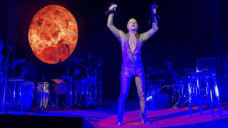 Ney Matogrosso no primeiro show da carreira em Londres