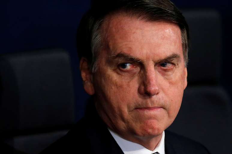 Presidente Bolsonaro participa de cerim&ocirc;nia em Bras&iacute;lia
08/10/2019
REUTERS/Adriano Machado