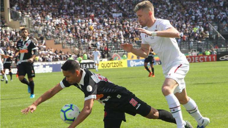 Vasco venceu o Flu por 2 a 1 no primeiro turno (Foto: Paulo Sergio/Agencia F8/LancePress!)