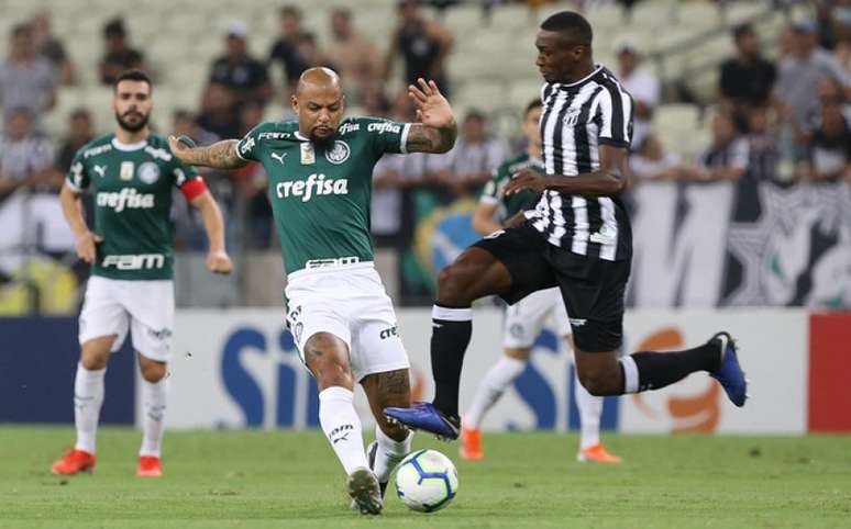 Ceará venceu a partida de ida por 2 a 0, e encerrou a invencibilidade do Palmeiras (Foto: Divulgação/Flickr)