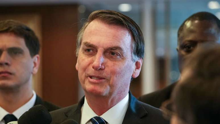 O presidente Jair Bolsonaro