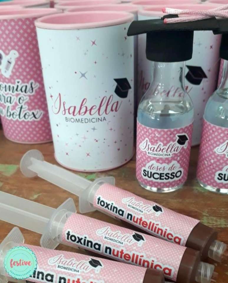 74. Lembrancinhas de formatura biomedicina &ndash; Por: Festive Personalizado