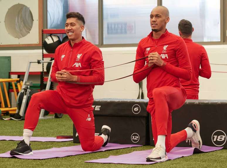 Firmino e Fabinho são dois dos principais jogadores dos Reds (Foto: Divulgação/Liverpool)