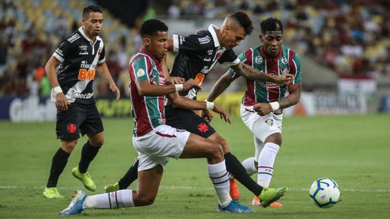 Vasco e Fluminense ficaram no 0 a 0 no Maracanã (Foto: Lucas Merçon/FFC)