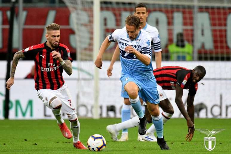 Lucas Leiva é um dos destaques da Lazio (Foto: Divulgação)