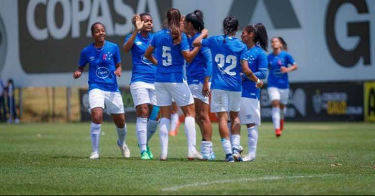 As meninas celestes tentam vencer outro clássico estadual após superar o Galo na rodada passada- (Divulgação/Cruzeiro)