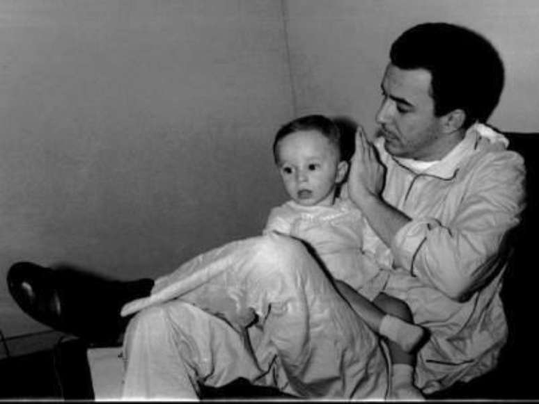 João Gilberto com o filho João Marcelo Gilberto