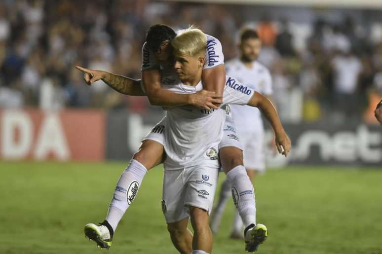 Soteldo fez dois gols para o Santos (Ivan Storti/SFC)