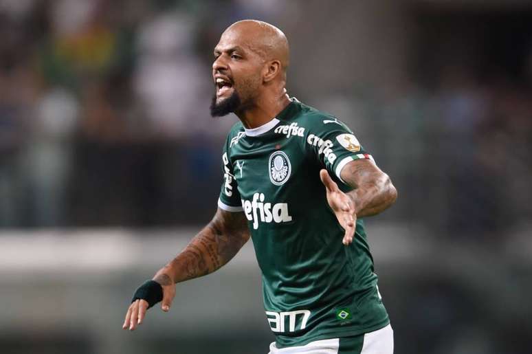 Palmeiras, de Felipe Melo, deixou escapar o sonho de um novo título da Copa do Brasil, eliminado pelo CBR-AL. (Foto:Djalma Vassão/Gazeta Press)