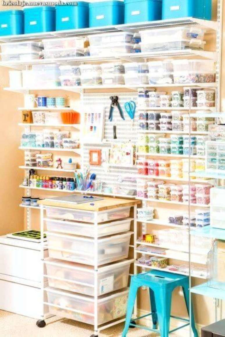 34. Gaveteiro para organizar local de trabalho &ndash; Por: Bricolaje